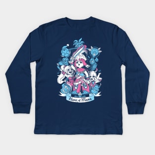 Heroes of Mana Kids Long Sleeve T-Shirt